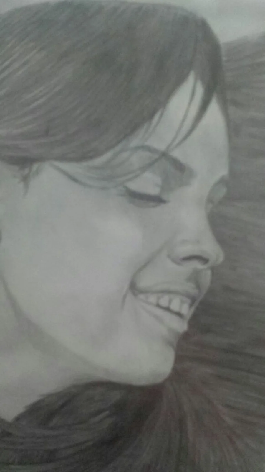 Woman Portrait, graphite drawing, June 7, 2009